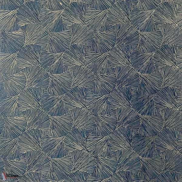 Songket-Casamance-wallpaper-Orage/Dore-Roll-Selected Wallpapers