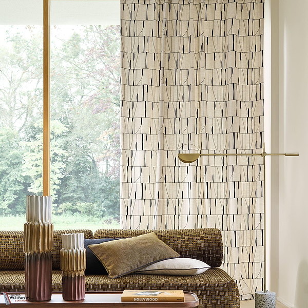 Souffle De Vitrail fabric-Camengo-Selected Wallpapers-Interiors