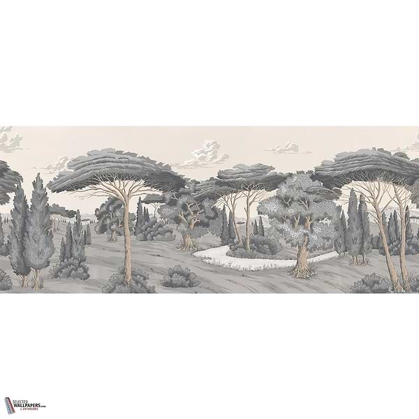 Sovana wallpaper-Les Dominotiers-Beige-Non Woven 70 cm-M2-Selected Wallpapers-Interiors