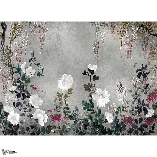 Spring Festival Tapete-Coordonne-Silver-Metallics-M2-Selected Wallpapers-Interiors