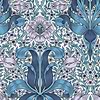 Spring Thicket-wallpaper-Morris & Co-Indigo/Lilac-Roll-Selected-Wallpapers-Interiors