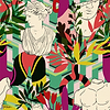 Statuario-Mind the Gap-wallpaper-Beige-300 cm (standaard)-Selected-Wallpapers-Interiors