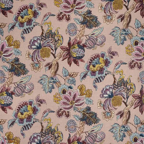 Stockbridge wallpaper-Anna French-Blush-Roll-Selected Wallpapers-Interiors