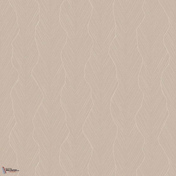 Strie wallpaper-Casamance-Argent-Roll-Selected Wallpapers-Interiors