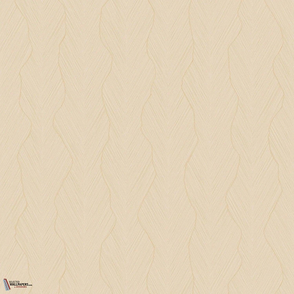 Strie behang-Casamance-Sable/Dore-Rol-Selected Wallpapers-Interiors