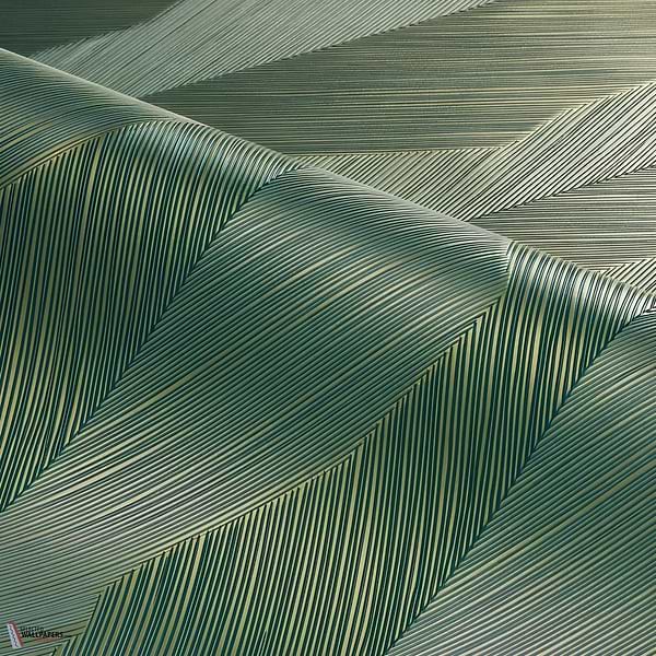 Strie wallpaper-Casamance-Selected Wallpapers-Interiors