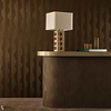Strie wallpaper-Casamance-Selected Wallpapers-Interiors