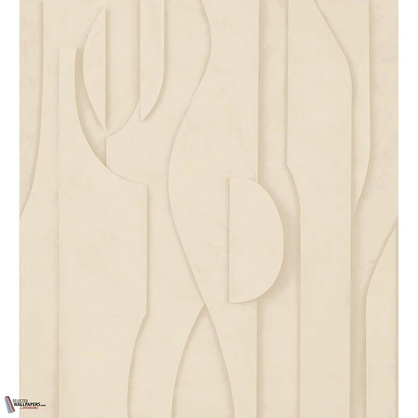 Stuc wallpaper-Casamance-Sable-Set-Selected Wallpapers-Interiors