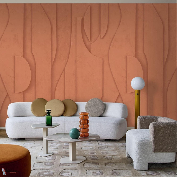 Stuc wallpaper-Casamance-Selected Wallpapers-Interiors