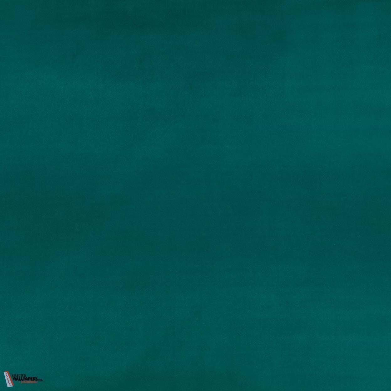 Sueded Wallcovering-Zinc Textile-Tapete-Electric Teal-Rolle-Selected Wallpapers