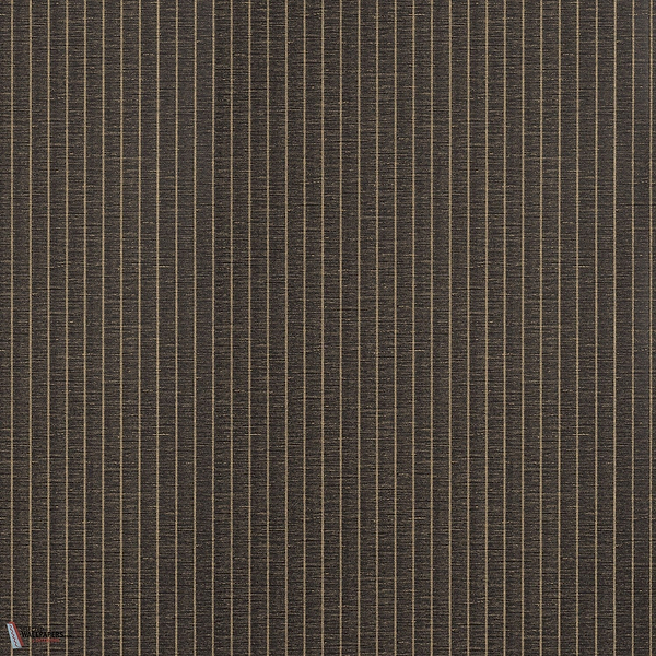 Suited Stripe wallpaper-Thibaut-Black-Roll-Selected-Wallpapers-Interiors