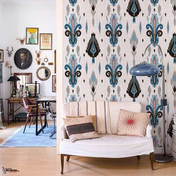 Sumba wallpaper-Coordonne-Selected Wallpapers-Interiors