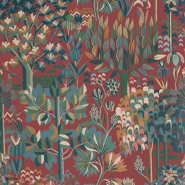 Alpine Tapete-Thibaut-Sunbaked-Rolle-Selected Wallpapers-Interiors