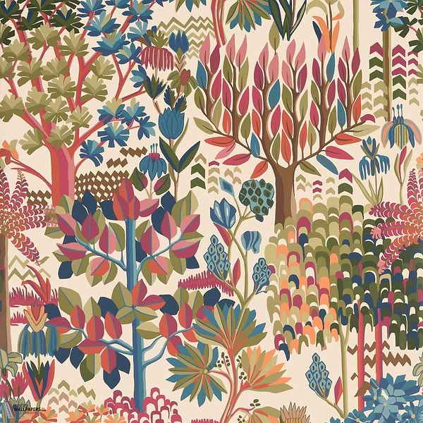 Alpine Tapete-Thibaut-Festival-Rolle-Selected Wallpapers-Interiors