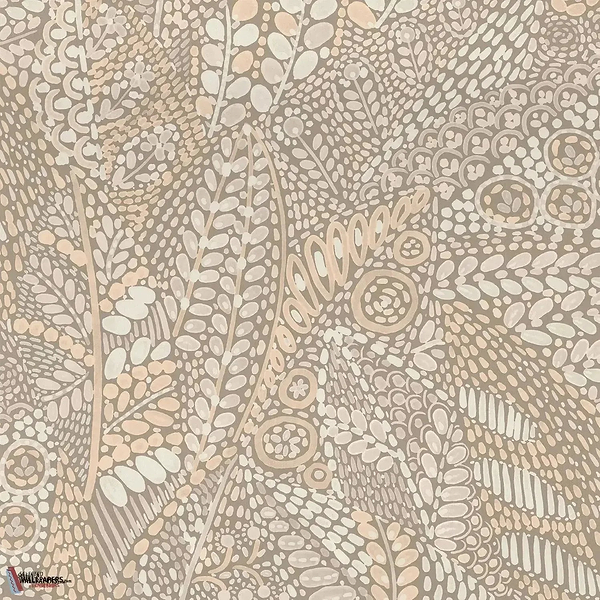 Talavera-Casamance-wallpaper-Marron Glace-Roll-Selected Wallpapers