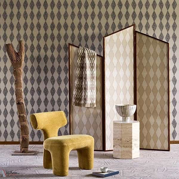 Tamaris Tapete-Pierre Frey-Selected Wallpapers-Interiors