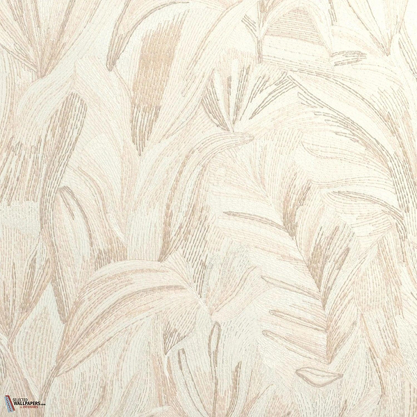 Taormina Tapete-Casamance-Beige Poudre-Meter (M1)-Selected Wallpapers-Interiors