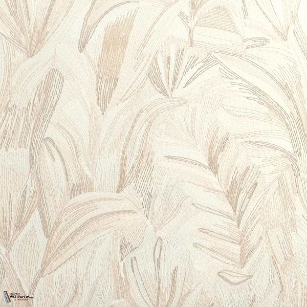 Taormina Tapete-Casamance-Beige Poudre-Meter (M1)-Selected Wallpapers-Interiors