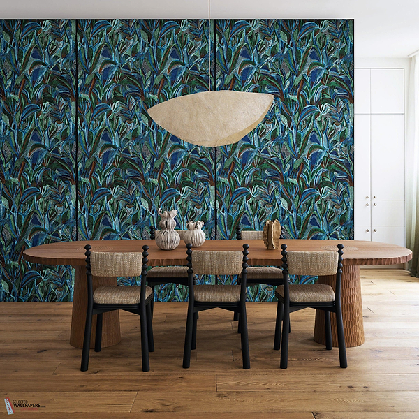 Taormina Tapete-Casamance-Selected Wallpapers-Interiors
