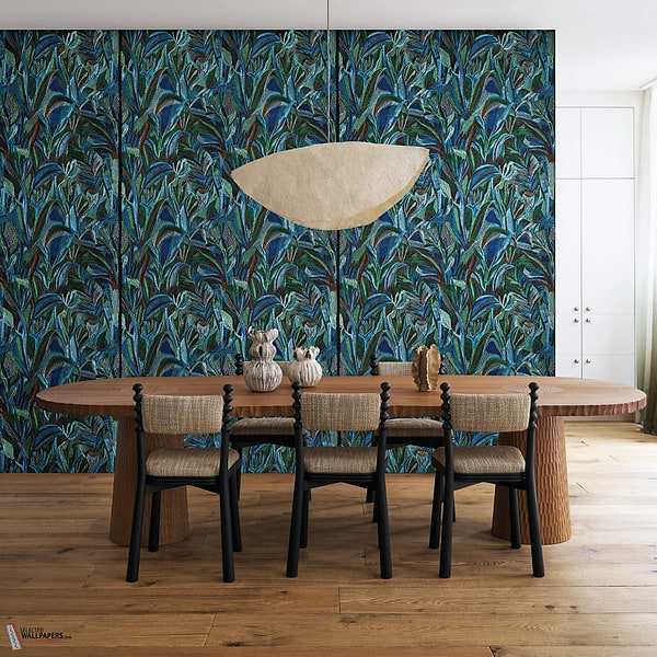 Taormina Tapete-Casamance-Selected Wallpapers-Interiors