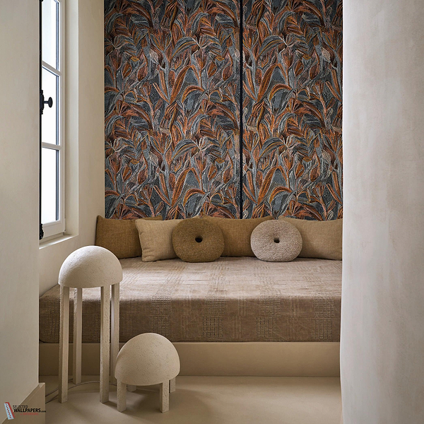 Taormina Tapete-Casamance-Selected Wallpapers-Interiors