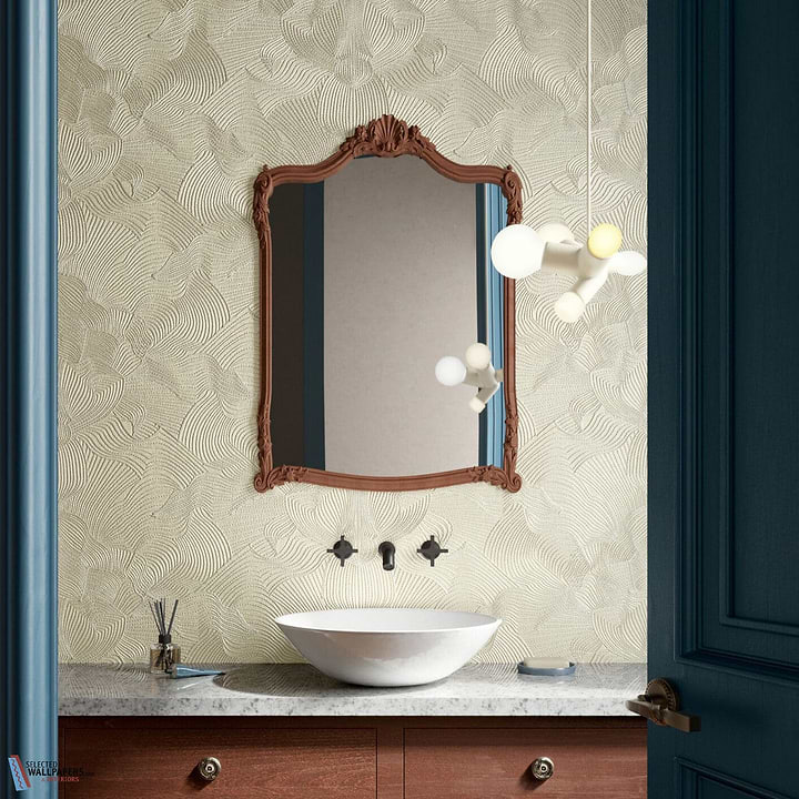Techno Bee Embroidered-Moooi-wallpaper-Selected-Wallpapers-Interiors