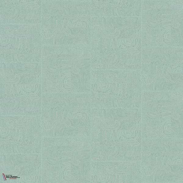 Tehani Tapete-Masureel-Teal-Rolle-Selected-Wallpapers-Interiors