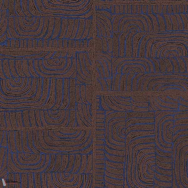 Tehani Tapete-Masureel-Indigo-Rolle-Selected-Wallpapers-Interiors