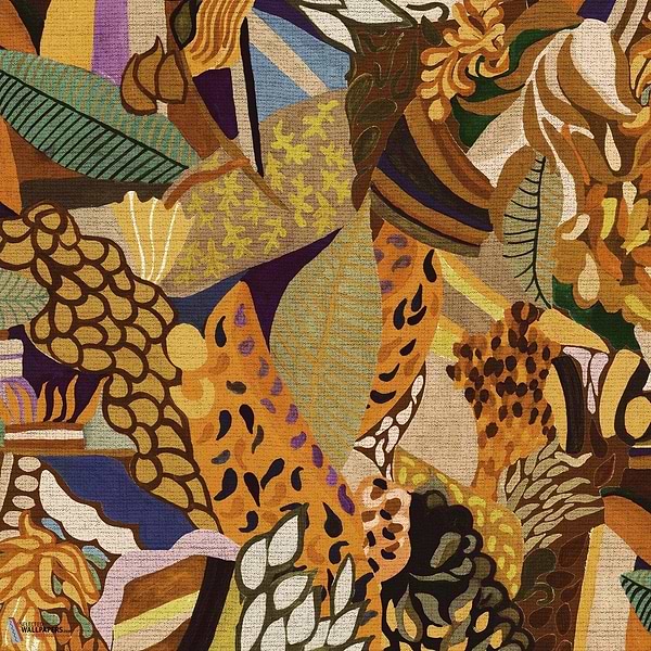 Terra Tropicana wallpaper-Arte-Golden Sunset-Meter (M1)-Selected-Wallpapers-Interiors