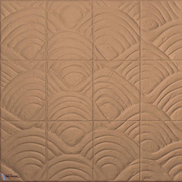 Terracotta-Tapete-Arte-Almond-Tegel-97013-Selected Wallpapers