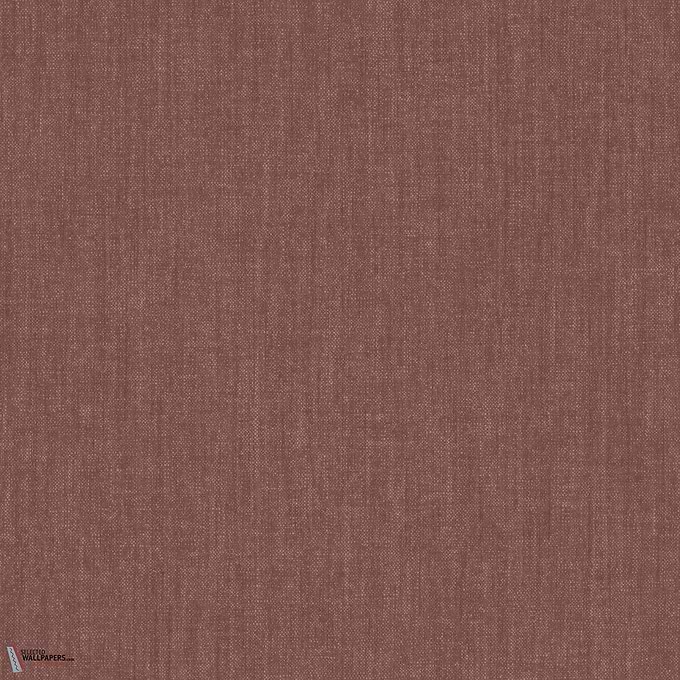 Terre de Lin Tapete-Flamant-Sang de Boeuf-Rolle-Selected-Wallpapers-Interiors