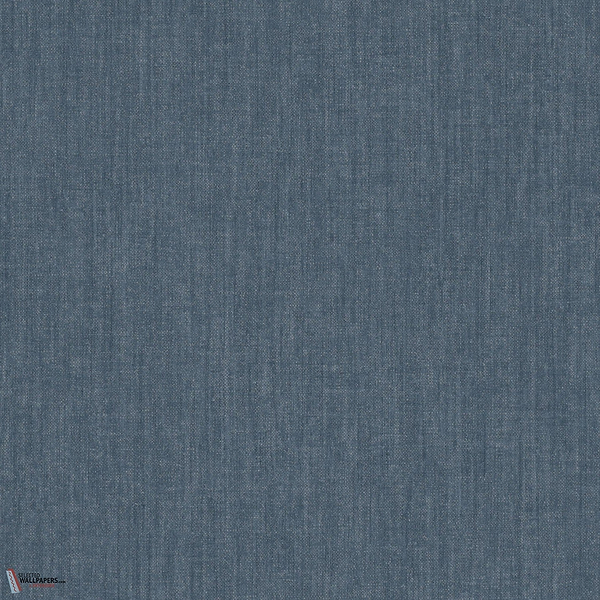 Terre de Lin Tapete-Flamant-Le Flot Bleu-Rolle-Selected-Wallpapers-Interiors