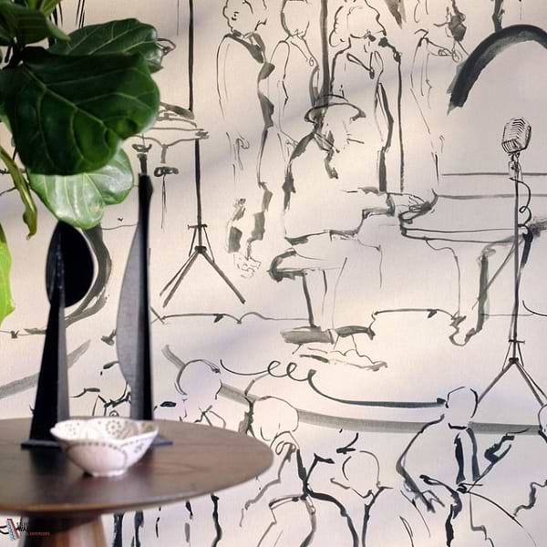 The Club wallpaper-Mind the Gap-Selected Wallpapers-Interiors