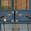The Luggage Car-wallpaper-Mind the Gap-Blue-Roll-WP20781-Selected Wallpapers