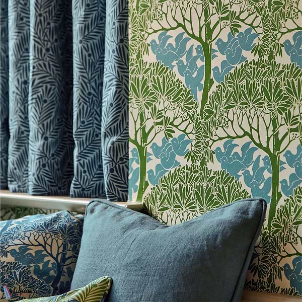The Savaric-Tapete-Morris & Co-Selected-Wallpapers-Interiors