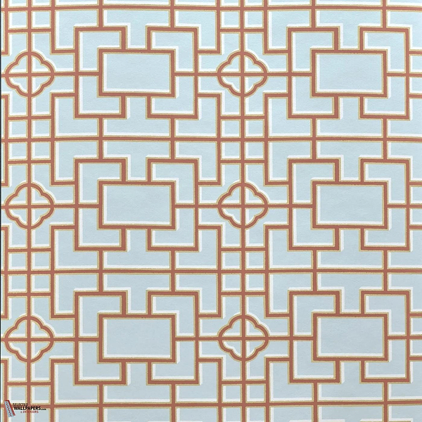 Tilly behang-Pierre Frey-Celadon-Rol-Selected Wallpapers-Interiors