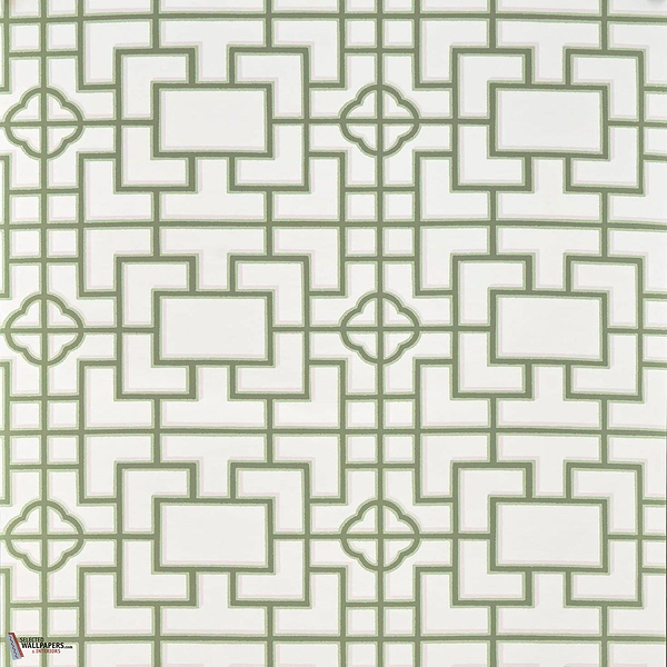 Tilly behang-Pierre Frey-Sauge-Rol-Selected Wallpapers-Interiors