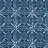Tortuga batik wallpaper-Thibaut-Navy-Roll-Selected Wallpapers-Interiors