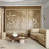 Trianon Metal Tapete-Casamance-Selected Wallpapers-Interiors