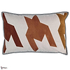 Triptyque kussen-Casamance-Blush Ocre-40 x 60 cm-Selected Wallpapers-Interiors
