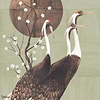 Tsuro Tapete-Masureel-Lime-Paneel A-260 cm-Selected Wallpapers-Interiors