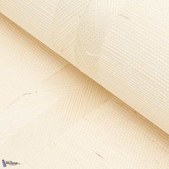 Turmero Herringbone-Dutch Walltextile Company-wallpaper-Ivory White-Roll-Selected Wallpapers