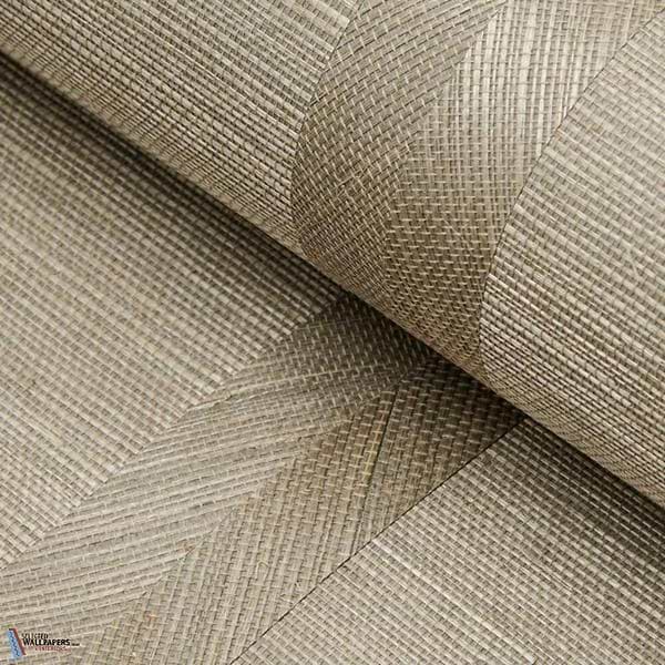 Turmero Herringbone-Dutch Walltextile Company-wallpaper-Khaki Green-Roll-Selected Wallpapers