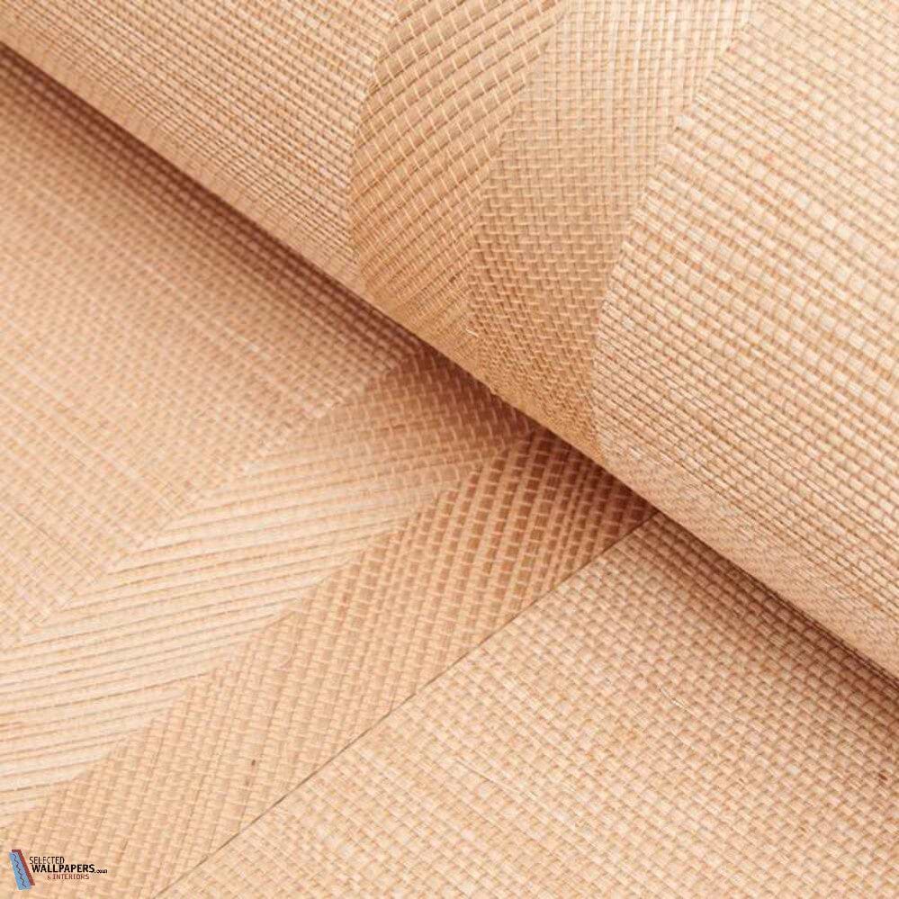 Turmero Herringbone-Dutch Walltextile Company-wallpaper-Vintage Pink-Roll-Selected Wallpapers