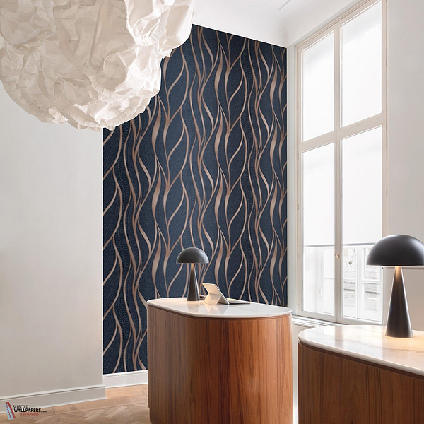 Unda wallpaper-Masureel-Selected Wallpapers-Interiors