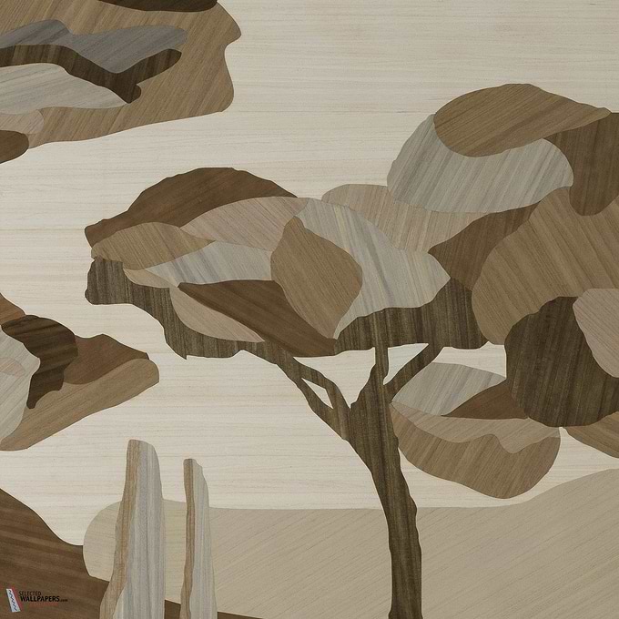 Under the Sycamore Tree behang-Arte-Winter Landscape-Set-Selected-Wallpapers-Interiors