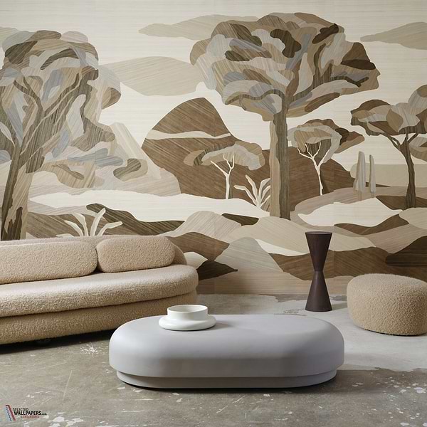 Under the Sycamore Tree Tapete-Arte-Selected-Wallpapers-Interiors
