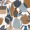 Vallauris-Wallpaper-Casamance-Camel/Marine-Roll-76210814-Selected Wallpapers