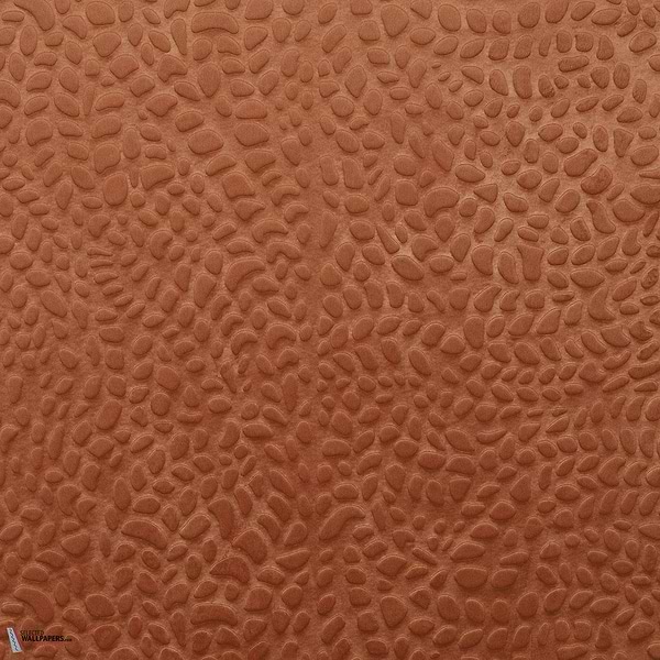 Venelle wallpaper-Casamance-Terre de Sienne-Meter (M1)-Selected Wallpapers-Interiors