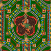 Venetian Ornament-behang-Mind the Gap-Green-Rol-WP20768-Selected Wallpapers